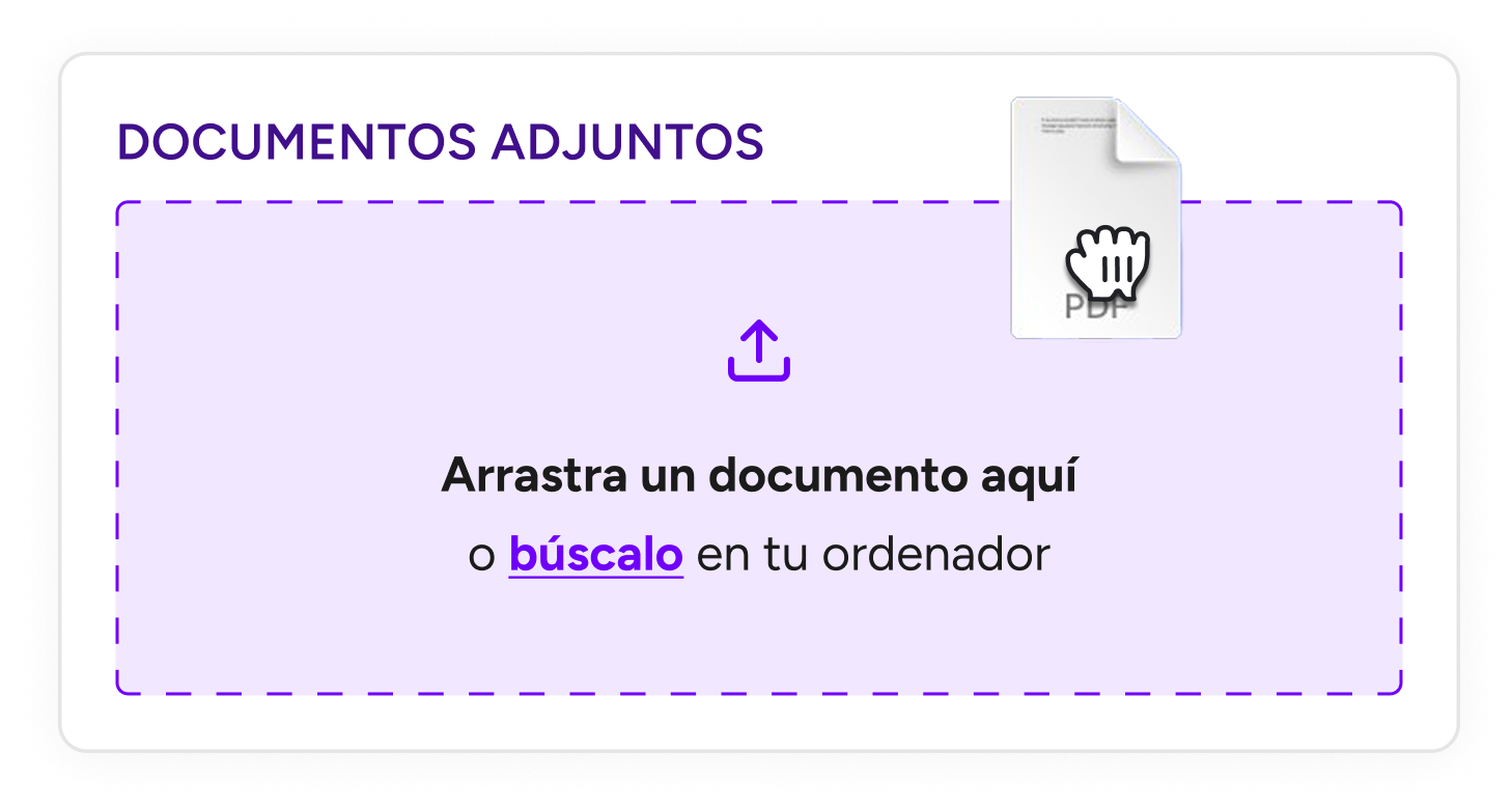 Drag documents component image